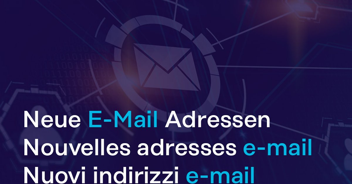 NEUE EMAILDRESSE visual data 7